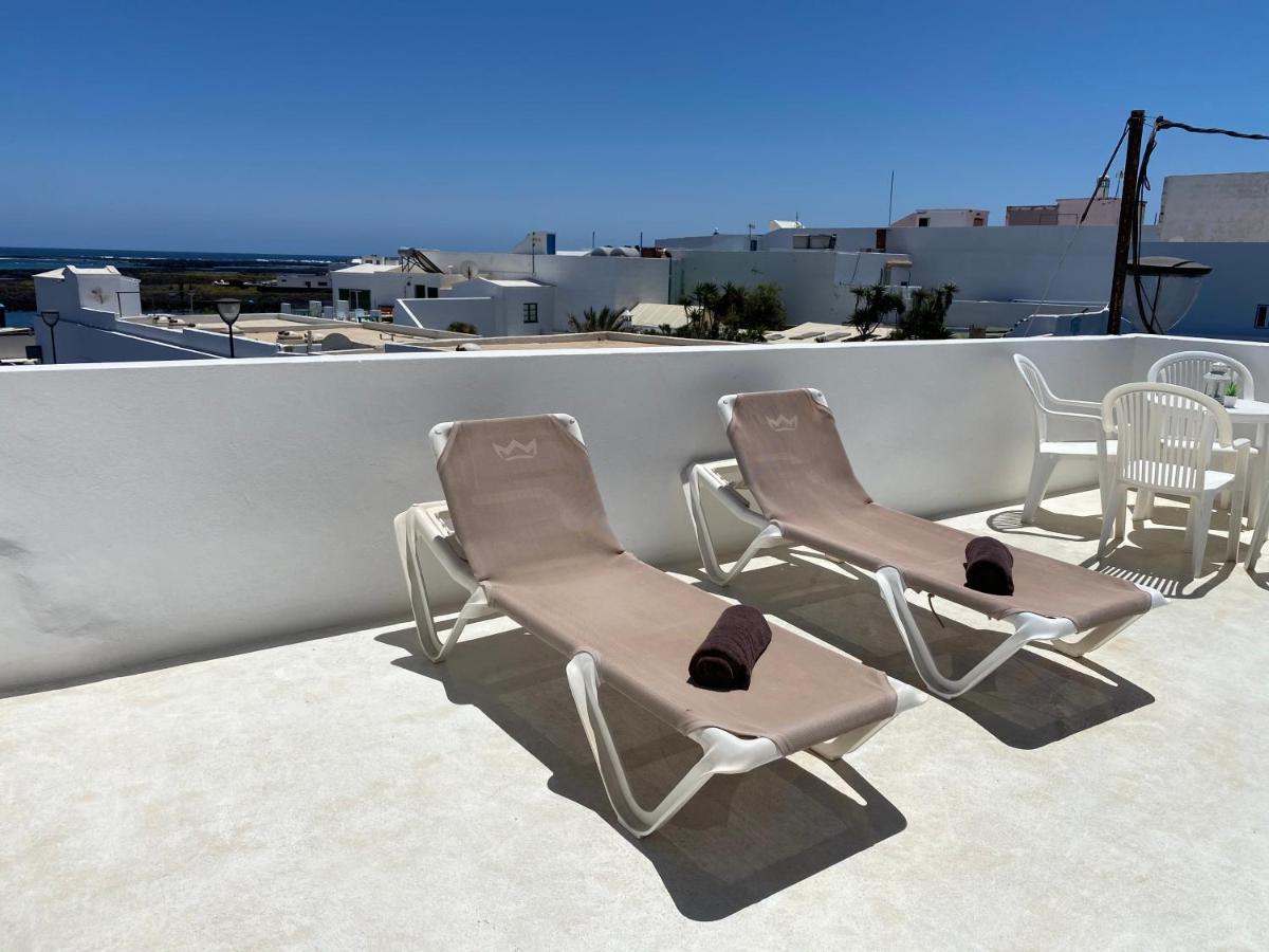 Mirador Del Muelle House Hostel Orzola Ngoại thất bức ảnh