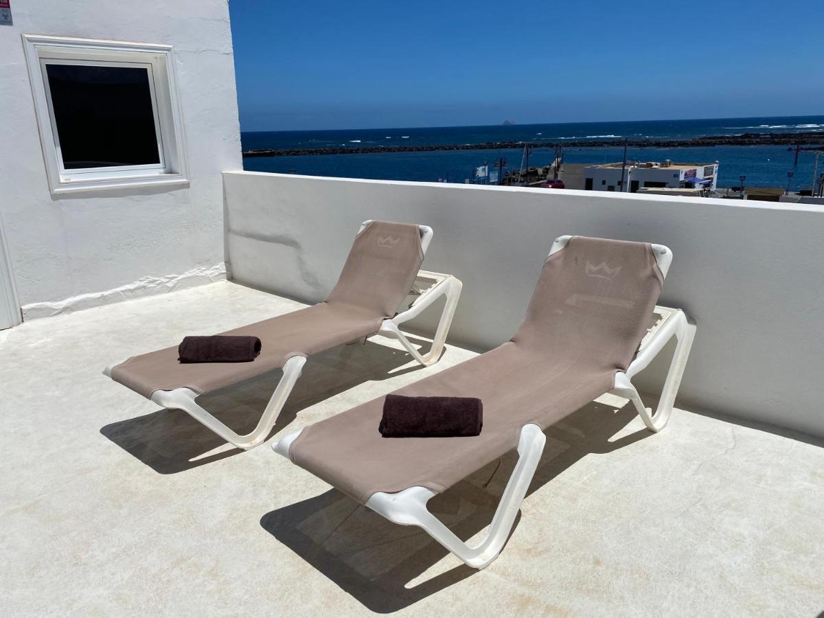 Mirador Del Muelle House Hostel Orzola Ngoại thất bức ảnh