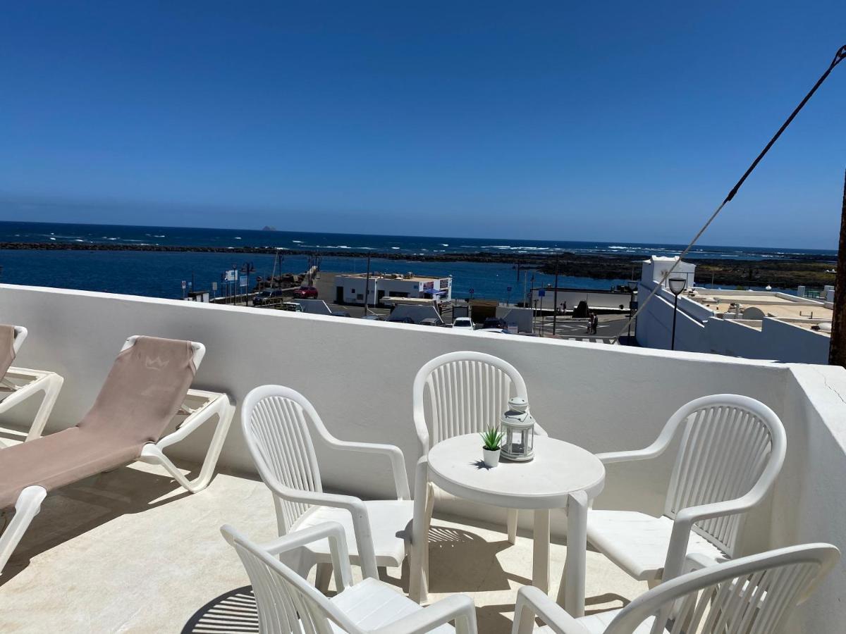Mirador Del Muelle House Hostel Orzola Ngoại thất bức ảnh